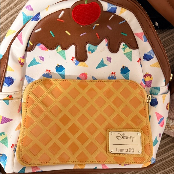 Loungefly Handbags - Loungefly Disney Ice Cream Cone Backpack